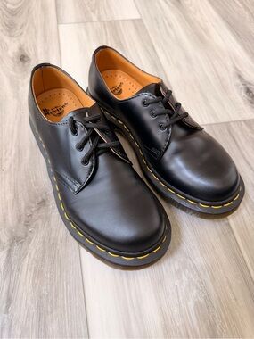 Dr. Martens 1461 W Black Smooth Leather Shoes Women’s US 7